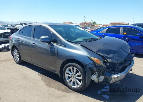 2012 Honda Civic Ex from USA, damaged, VIN 2HGFB2F85CH601256